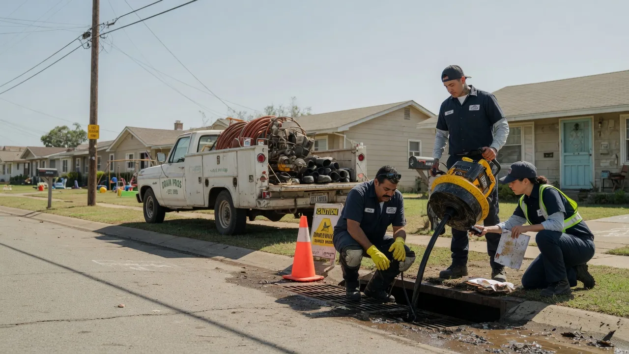 Drain Cleaning in Winnsboro, TX near me